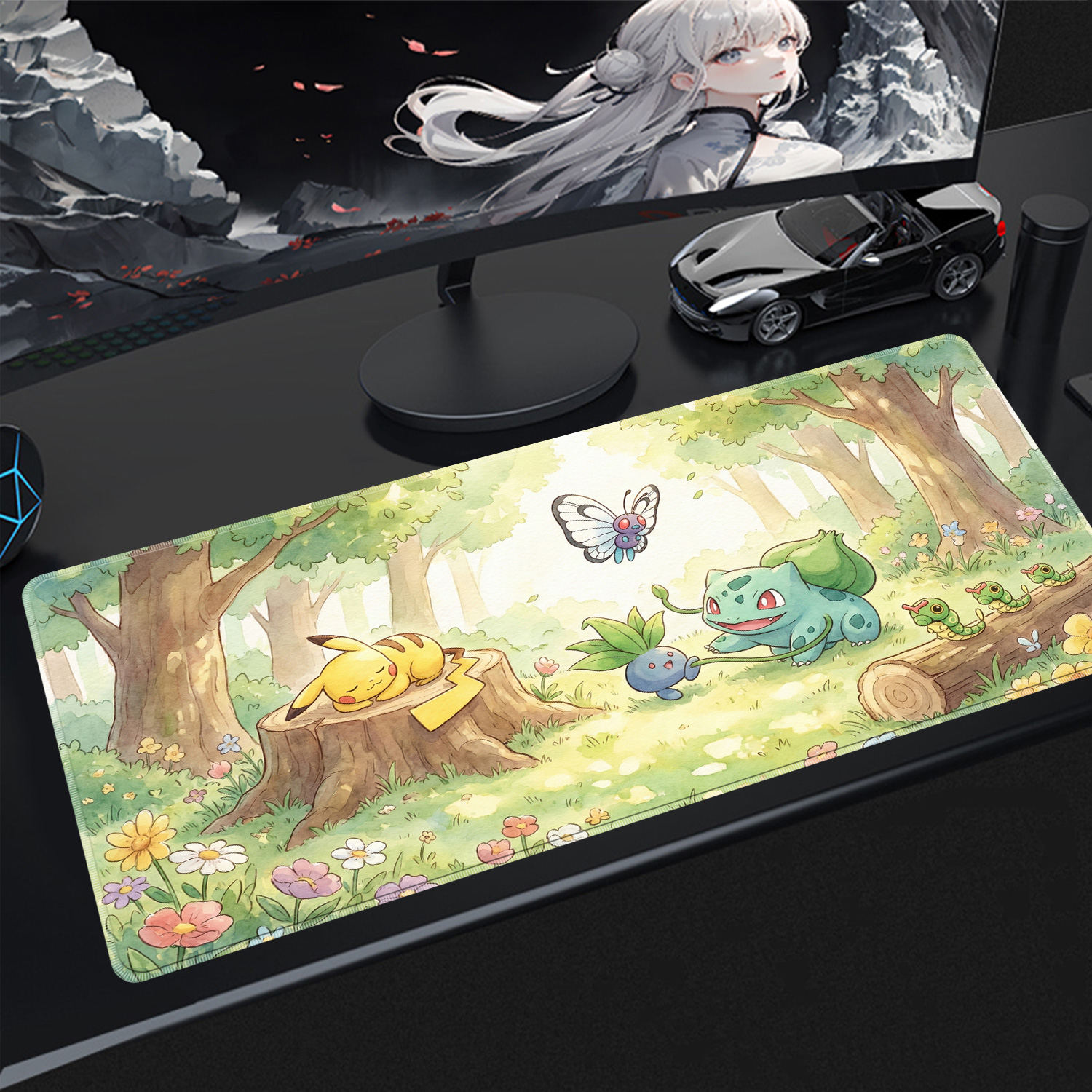 Gaming Office Accessories - Kawaii Mouse Pad Gaming PC Accessories