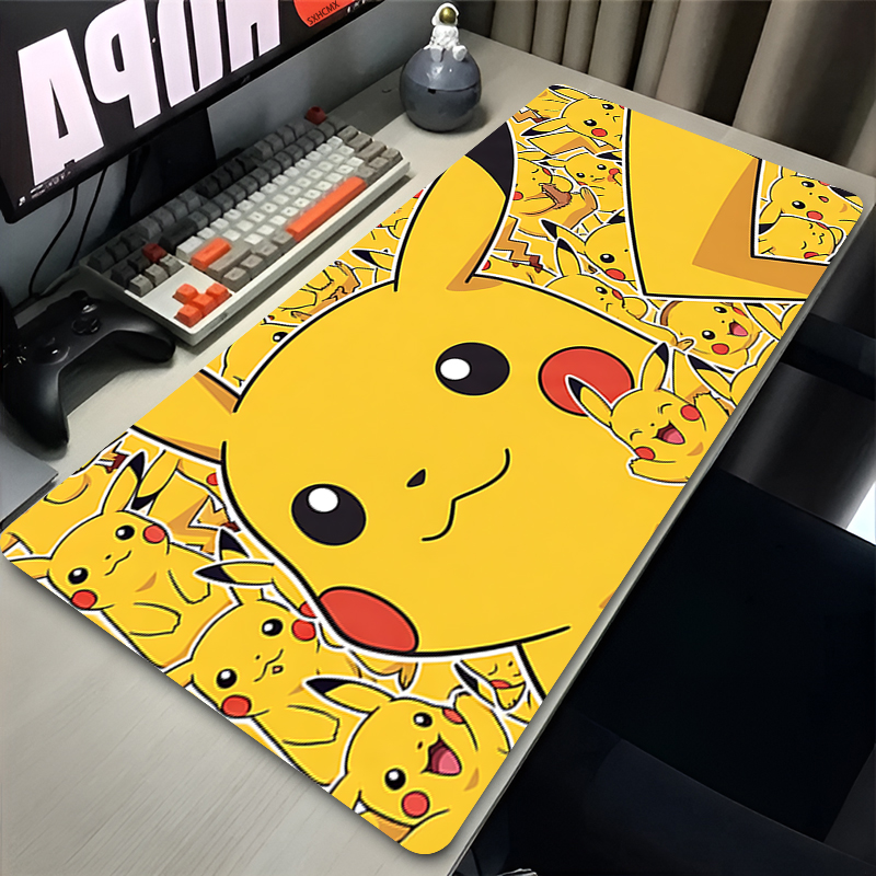 Video Gaming Accessories - Mouse Pad P-pokemon Pikachu Computer Gaming
