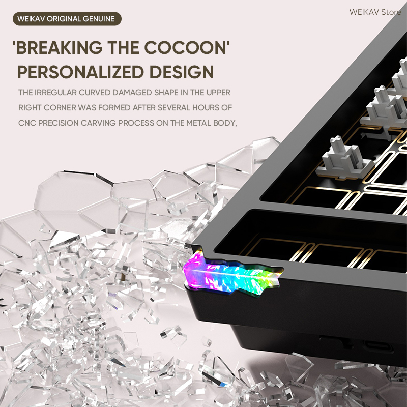 Original WEIKAV Stars21 Wirele – Keyboard Numpad Separate recenzja i cena