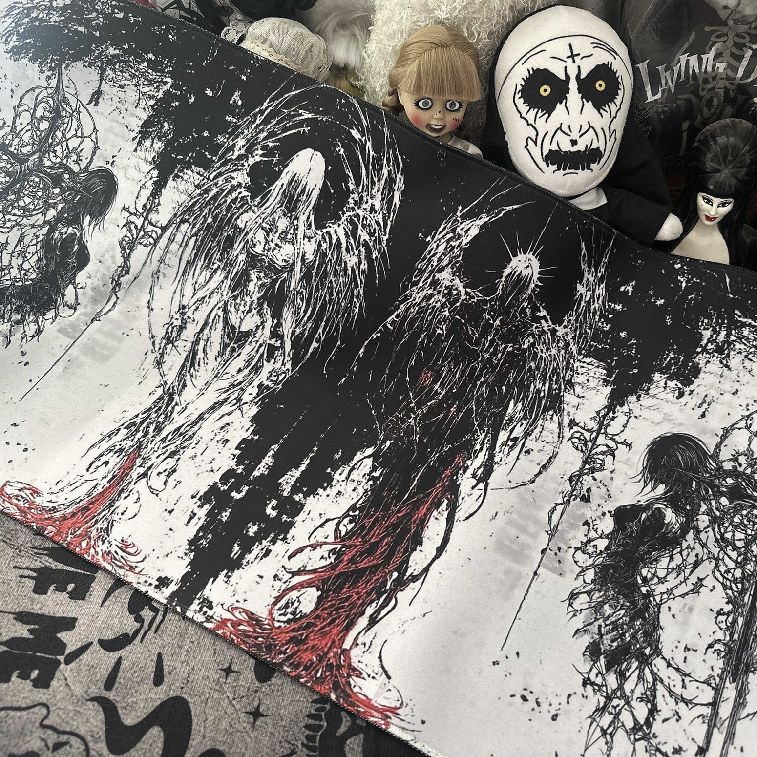 Dark Angel Art Design Large Si – Gaming Accessories Keyboards recenzja i cena