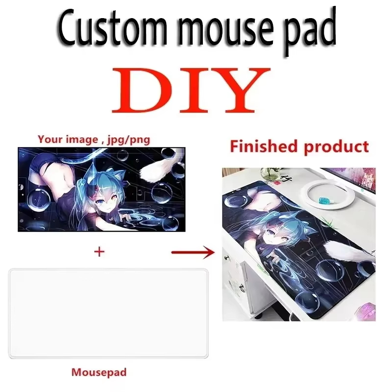 DIY Custom Mouse Pad XXL Anime – Gaming Accessories Keyboards recenzja i cena