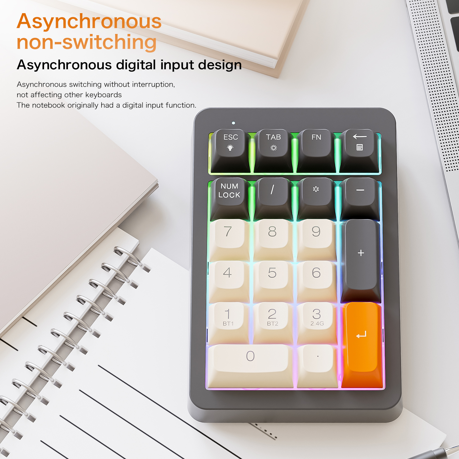 FREEWOLF M21 Wireless Numeric  – Keyboard Numpad Separate recenzja i cena