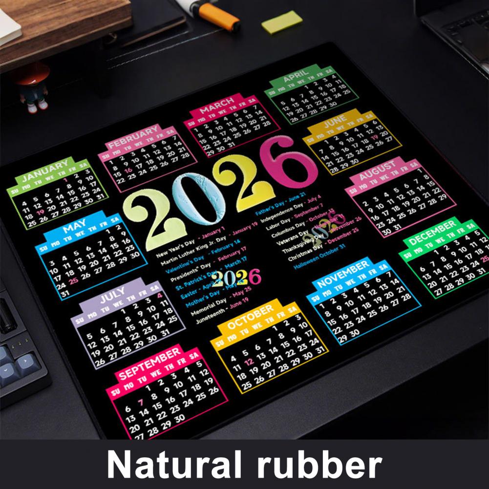 2026 Calendar Mouse Pad Waterp – Gaming Office Accessories recenzja i cena