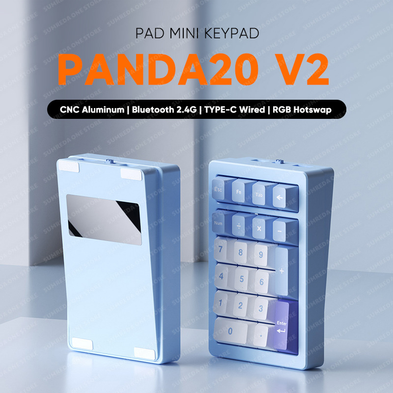 Panda20 V2 Wireless Aluminum K – Keyboard Numpad Separate recenzja i cena