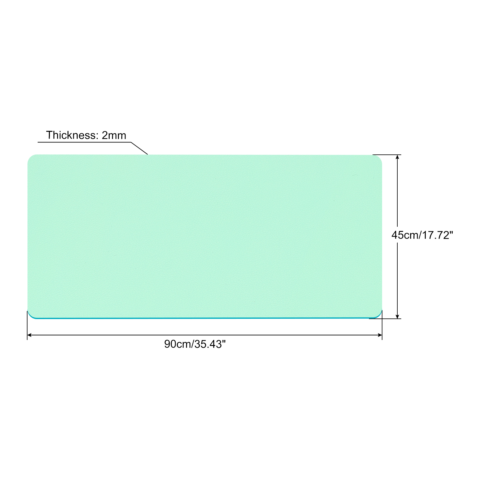 Office Desk Mat Protector PU L – Gaming Office Accessories recenzja i cena