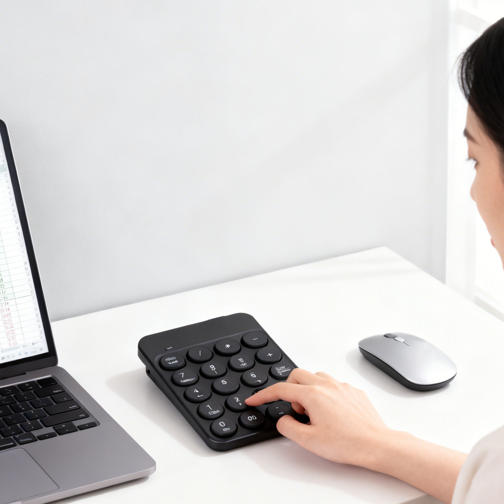 Mini Numeric Keypad with Round – Keyboard Numpad Separate recenzja i cena