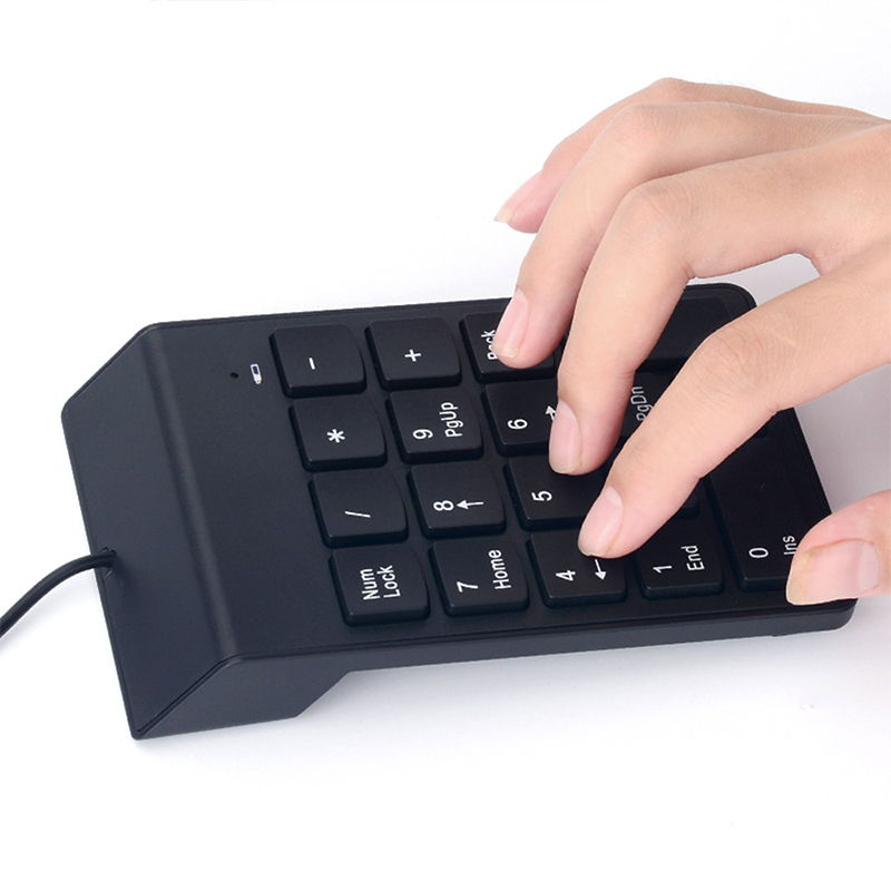 18 Keys USB Wire numeric keypa – Keyboard Numpad Separate recenzja i cena