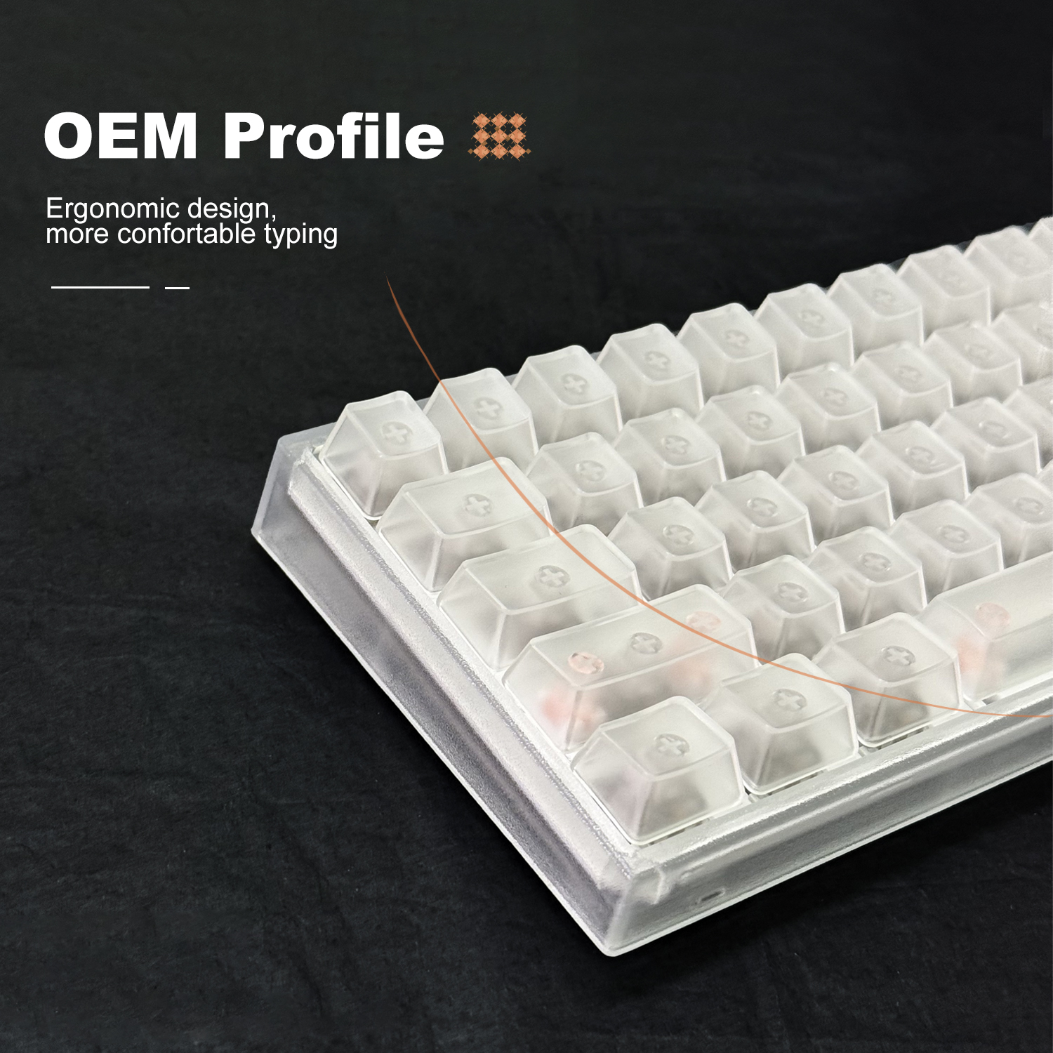 Clear Transparent & Frosted Tr – Keyboard Numpad Separate recenzja i cena