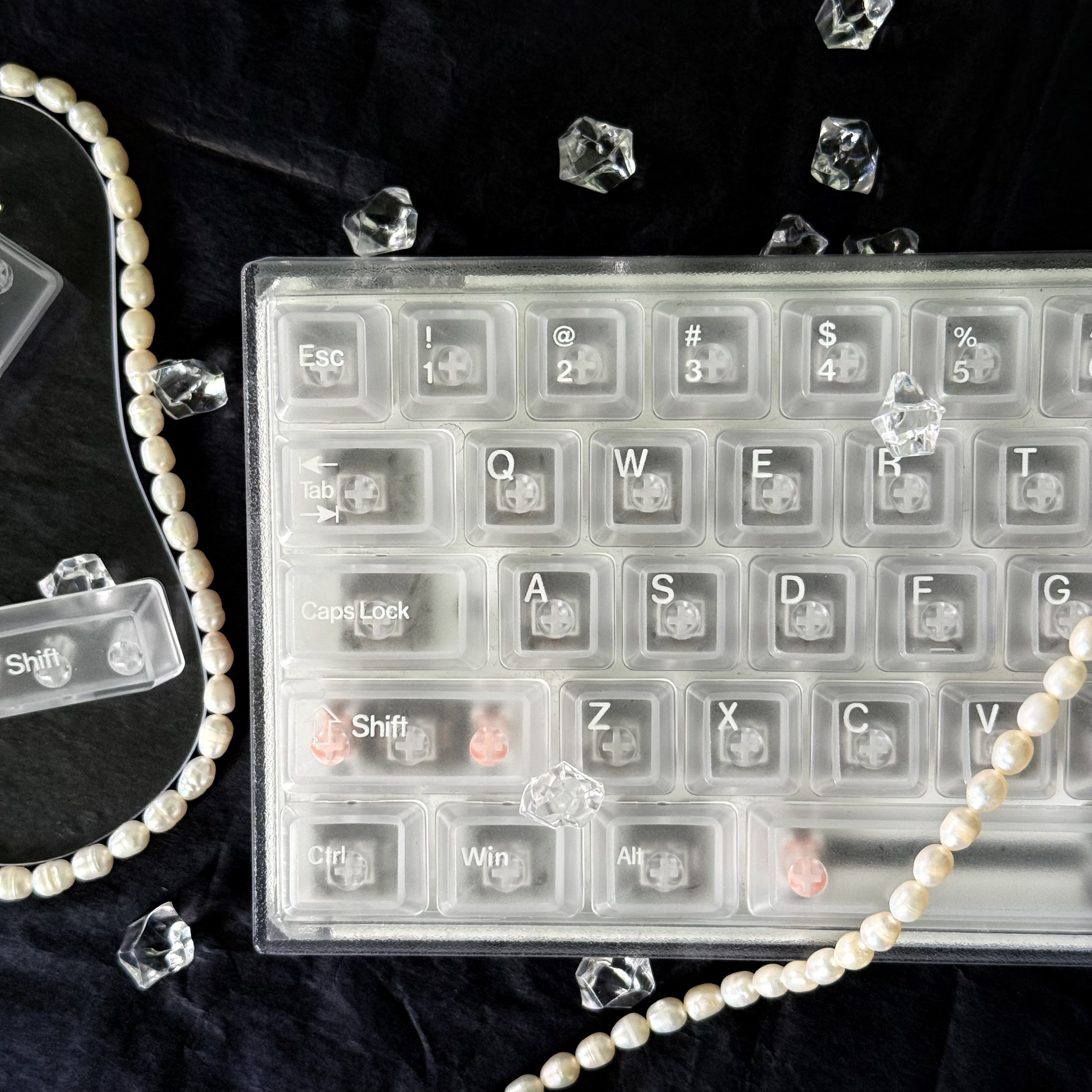 Clear Transparent & Frosted Tr – Keyboard Numpad Separate recenzja i cena