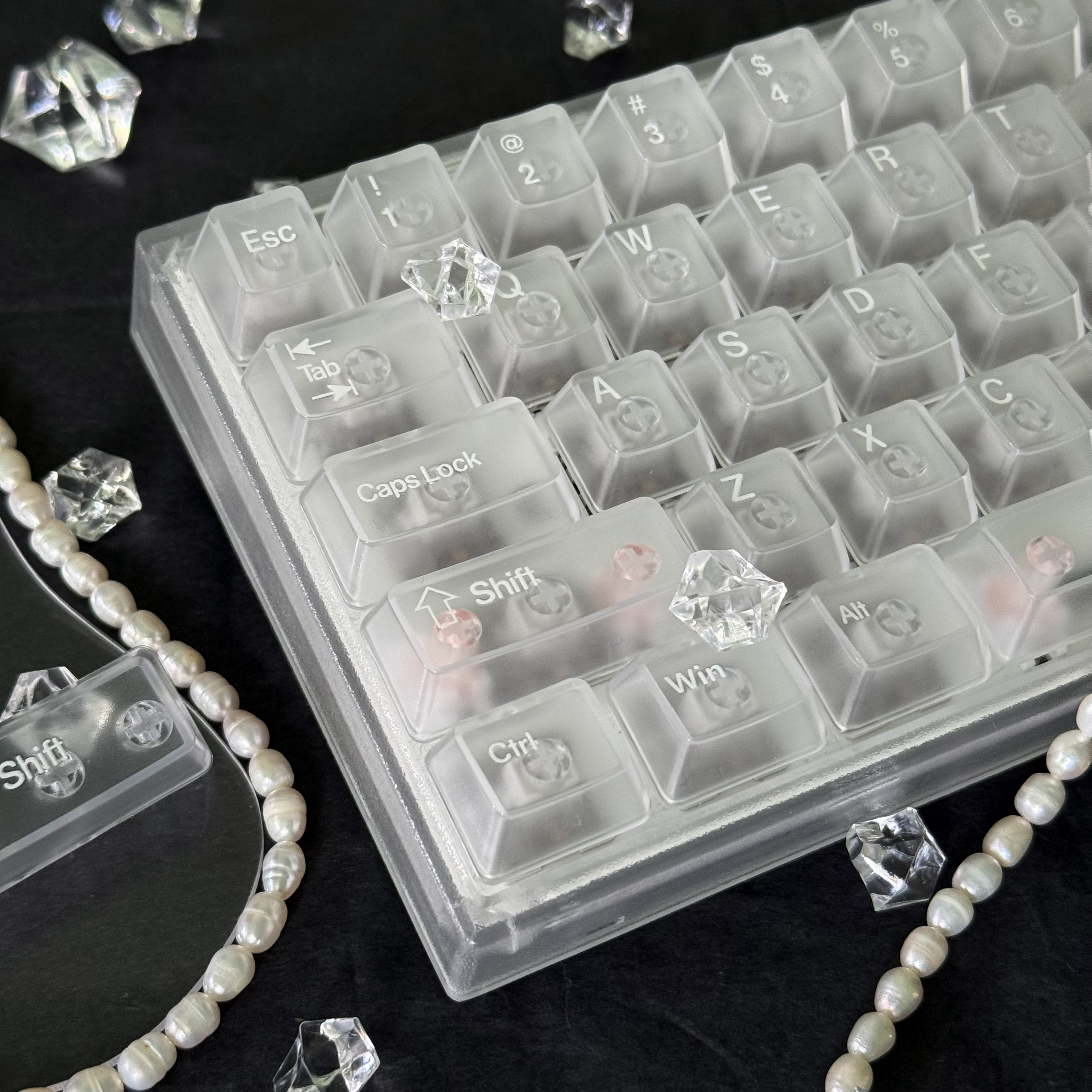 Clear Transparent & Frosted Tr – Keyboard Numpad Separate recenzja i cena